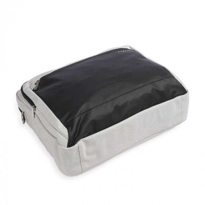Geanta de laptop si documente, unisex, bugatti, seria Sera, Gri deschis / Negru [8]