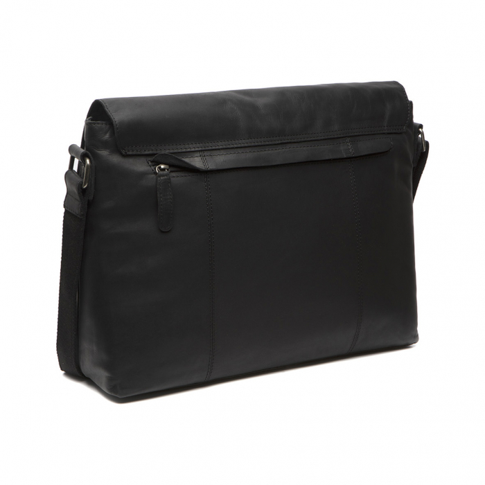 Geanta de laptop The Chesterfield Brand, din piele premium, Toledo, Negru [5]