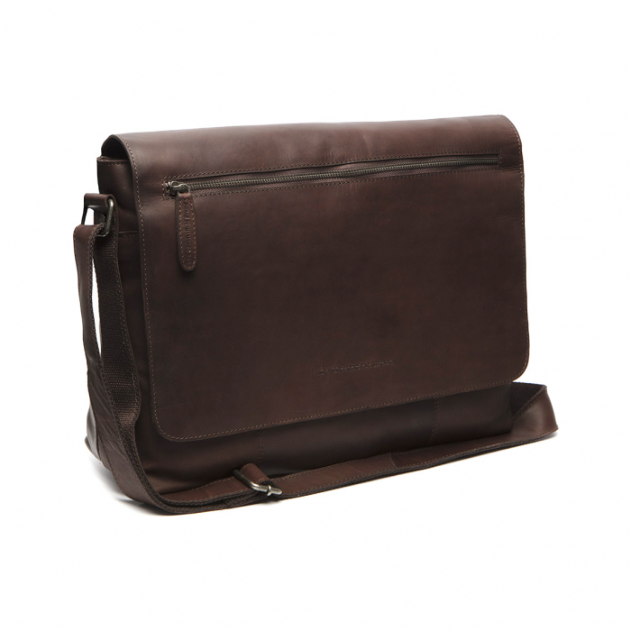 Geanta de laptop The Chesterfield Brand, din piele premium, Toledo, Maro inchis [1]