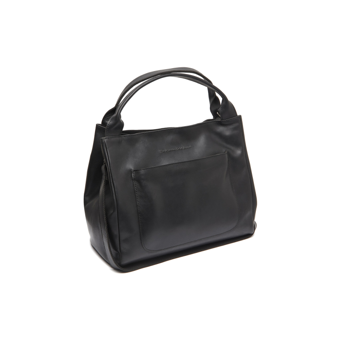 Geanta de mana si umar, piele naturala, The Chesterfield Brand, Fioline, Negru [1]