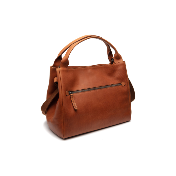 Geanta de mana si umar, piele naturala, The Chesterfield Brand, Fioline, Maro coniac [2]