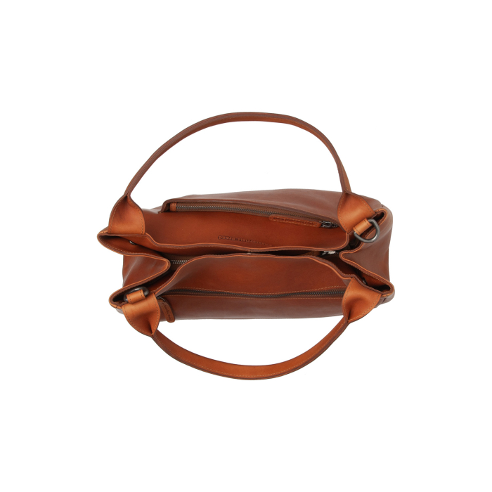 Geanta de mana si umar, piele naturala, The Chesterfield Brand, Fioline, Maro coniac [6]