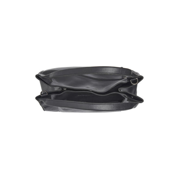 Geanta de mana si umar, piele naturala, The Chesterfield Brand, Fioline, Negru [3]