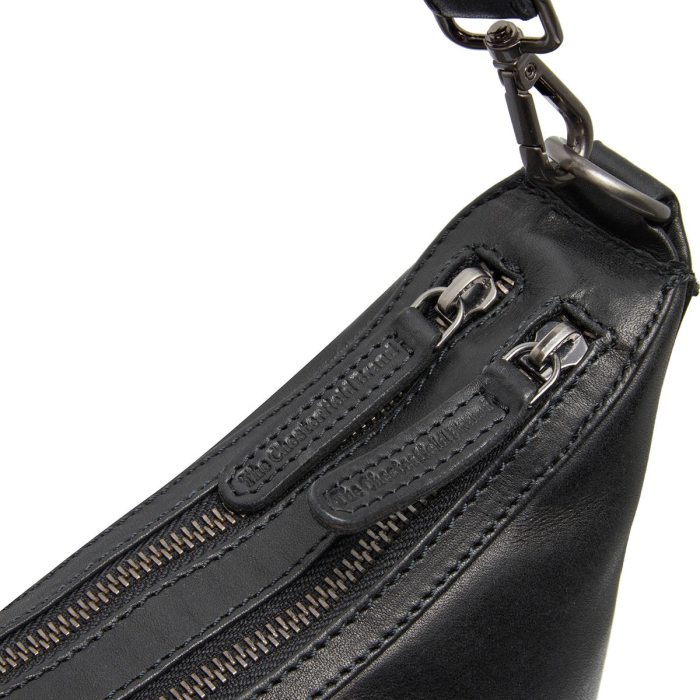Geanta de mana si umar, piele naturala, The Chesterfield Brand, Moneva, Negru [4]