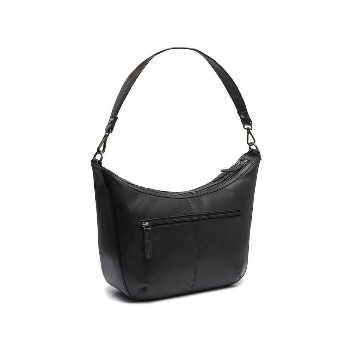 Geanta de mana si umar, piele naturala, The Chesterfield Brand, Moneva, Negru [6]