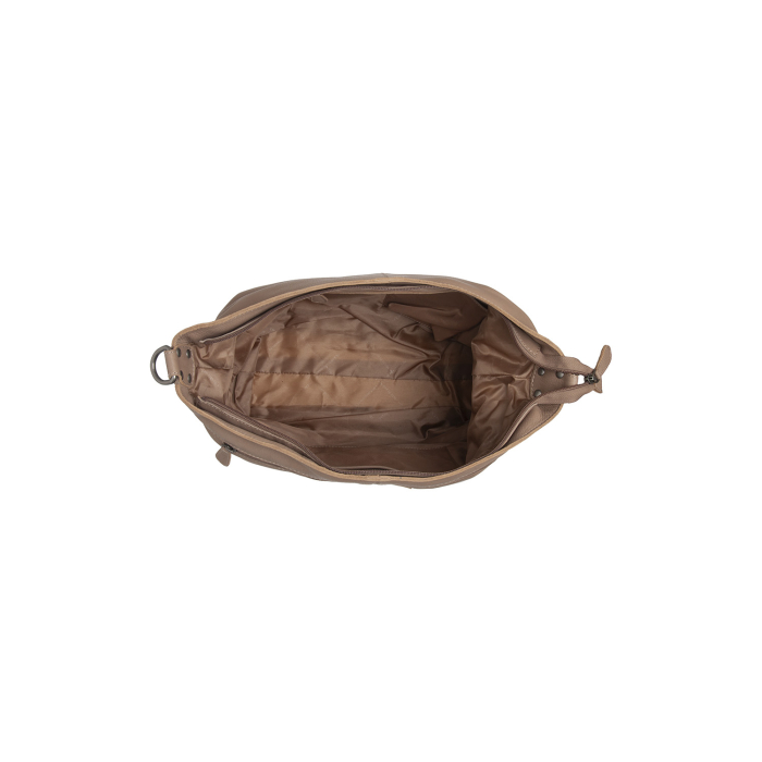 Geanta de umar Astero din piele naturala, The Chesterfield Brand - Taupe [4]