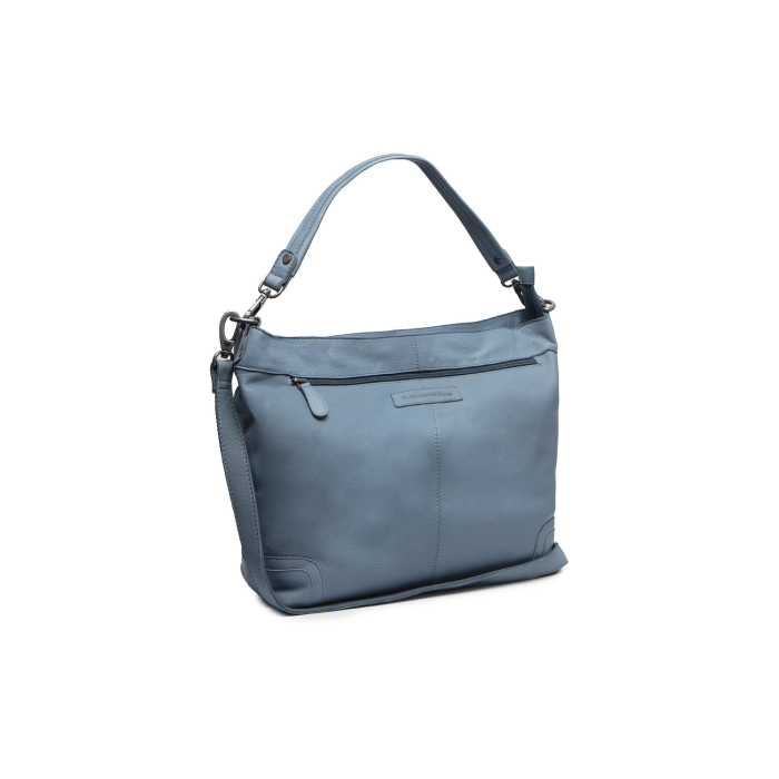 Geanta de umar Astero din piele naturala, The Chesterfield Brand - Sky Blue [2]