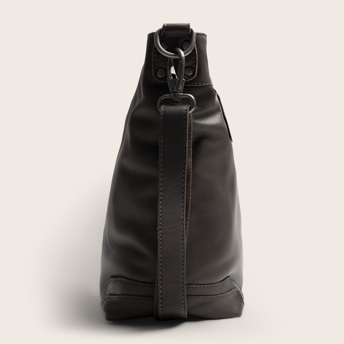 Geanta de umar Astero din piele naturala, The Chesterfield Brand - Gri [5]