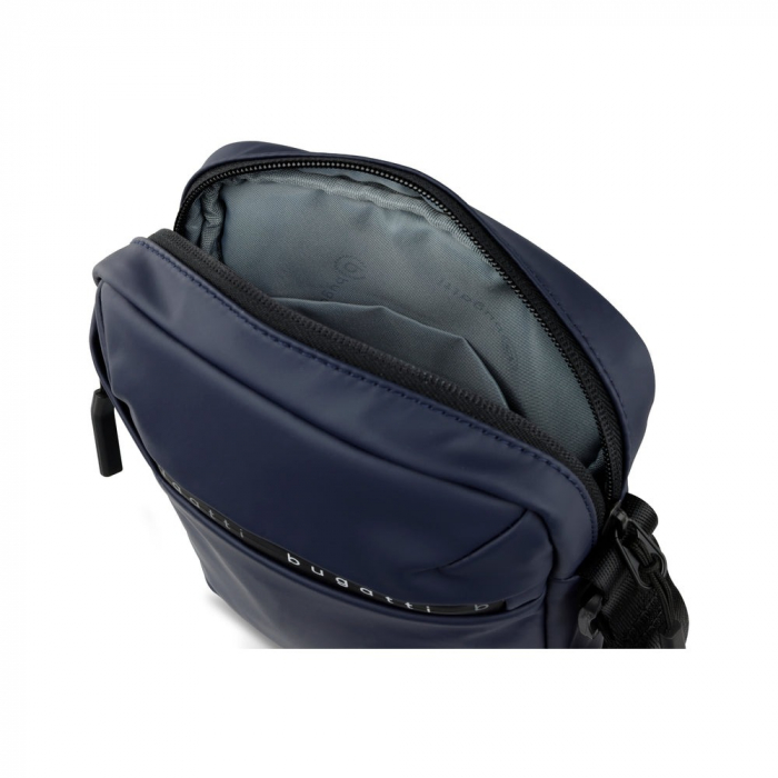 Geanta de umar crossbody, bugatti, seria Blanc Delight, Albastru [4]