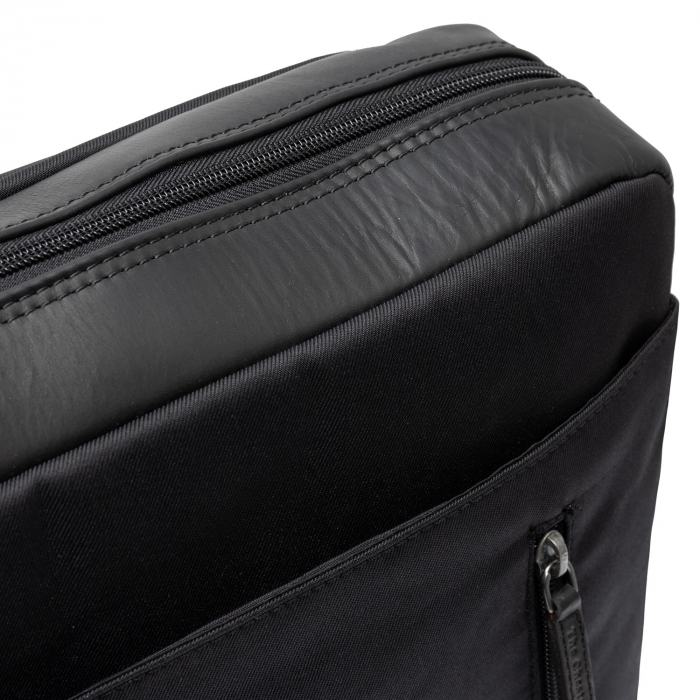 Geanta de umar din nylon si piele, The Chesterfield Brand, Falun, Bleumarin [18]