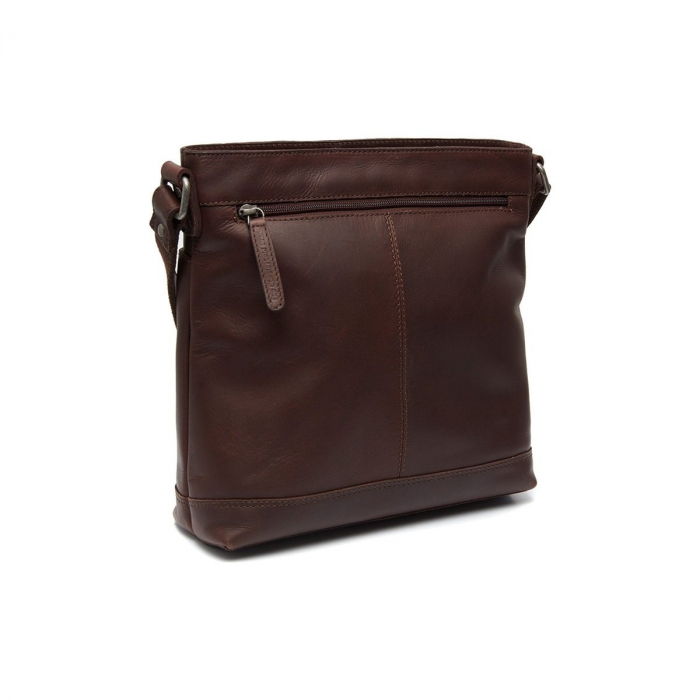Geanta de umar din piele naturala, The Chesterfield Brand, Almeria, Maro inchis [2]