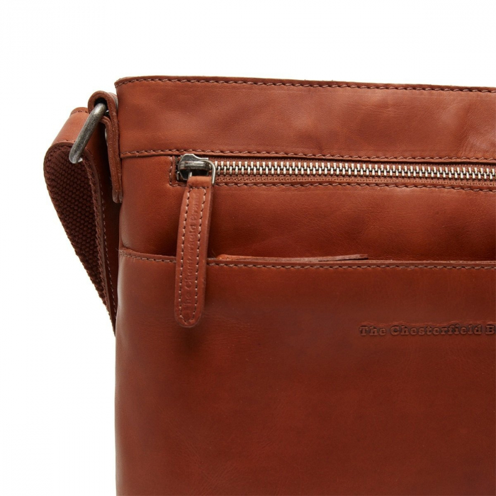 Geanta de umar din piele naturala, The Chesterfield Brand, Almeria, Maro coniac [4]
