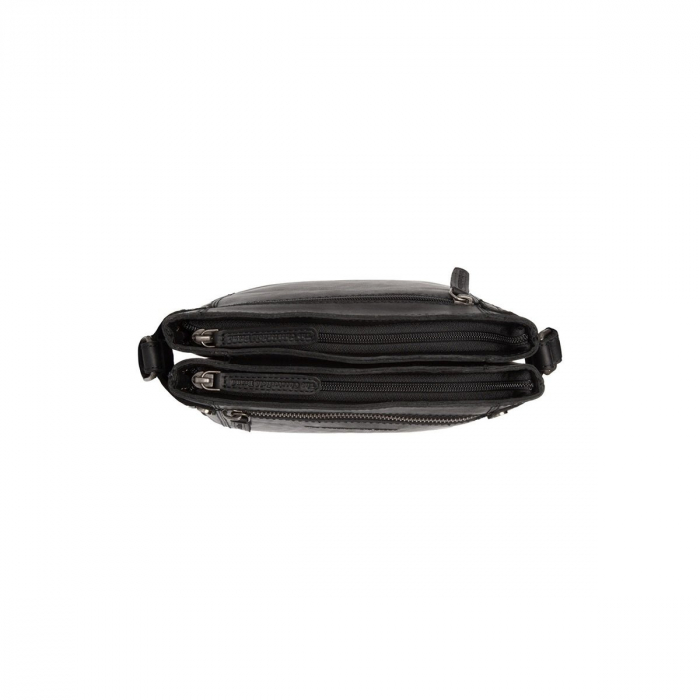 Geanta de umar din piele naturala, The Chesterfield Brand, Almeria, Negru [5]