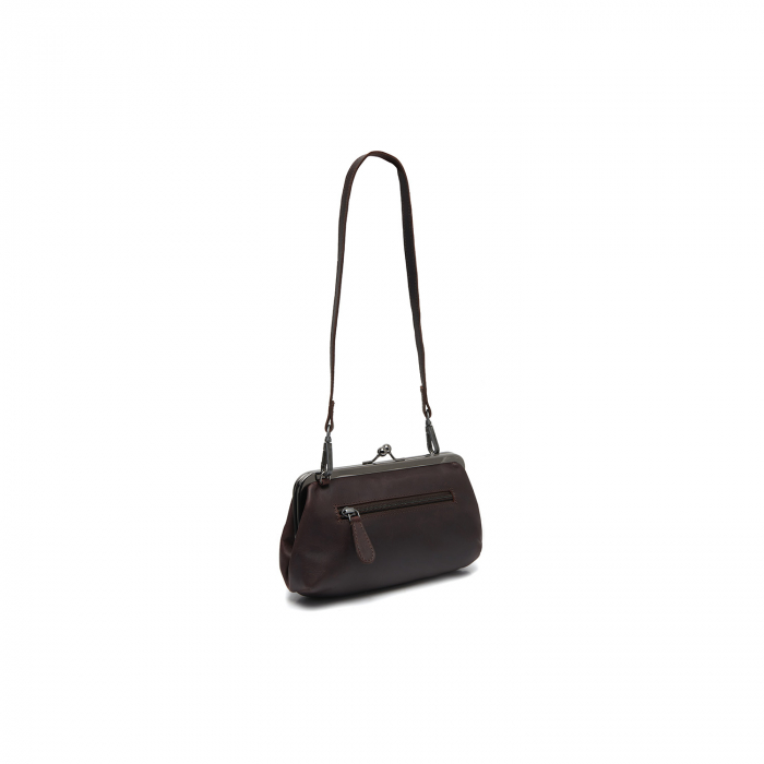 Geanta de umar, din piele naturala, The Chesterfield Brand, Andrade, Maro inchis [6]