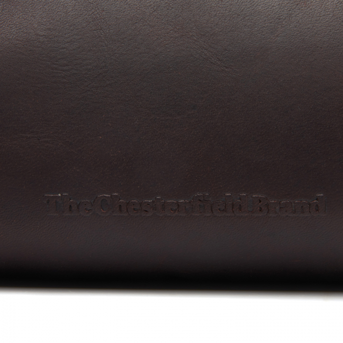 Geanta de umar, din piele naturala, The Chesterfield Brand, Andrade, Maro inchis [2]