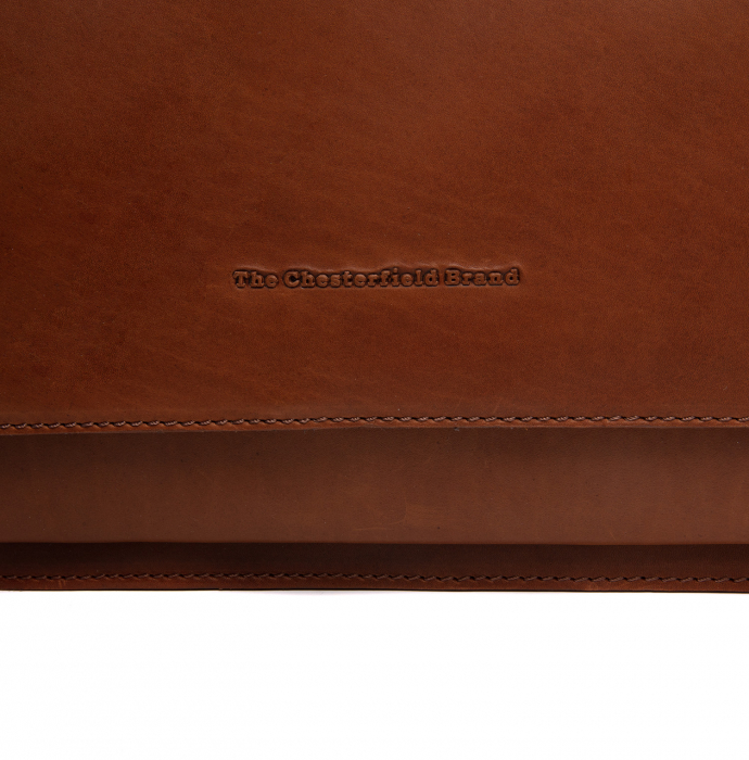 Geanta de umar din piele naturala, The Chesterfield Brand, Aviles, Maro coniac [6]