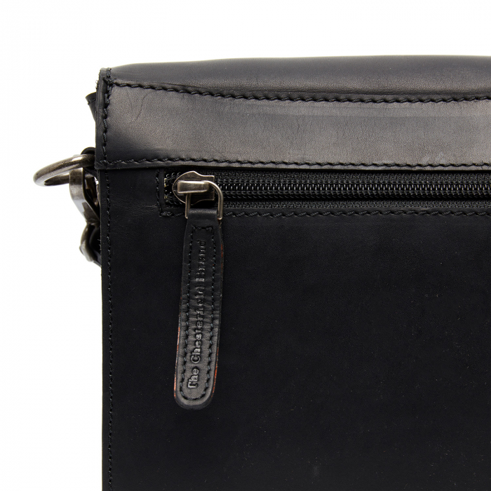 Geanta de umar din piele naturala, The Chesterfield Brand, Aviles, Negru [6]