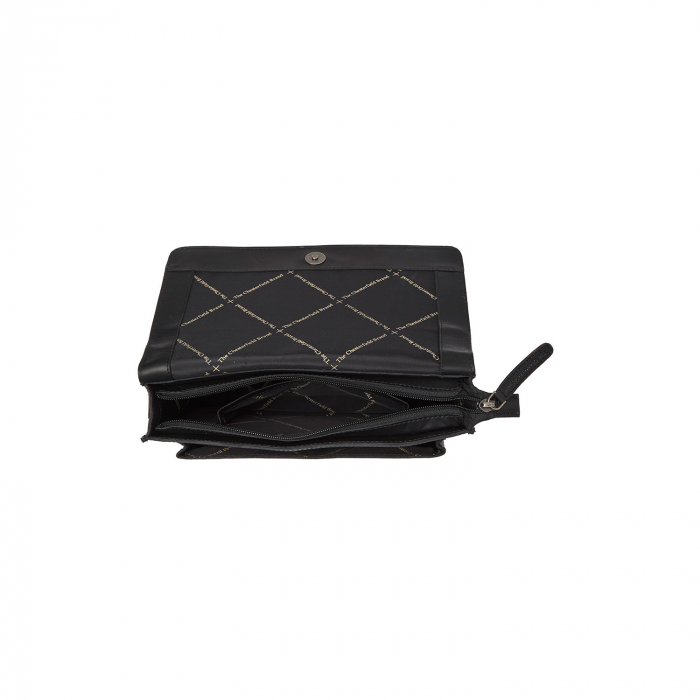 Geanta de umar din piele naturala, The Chesterfield Brand, Aviles, Negru [4]