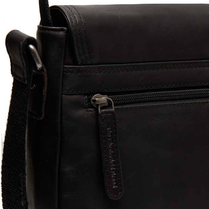 Geanta de umar, din piele naturala, The Chesterfield Brand, Everglades, Negru [3]