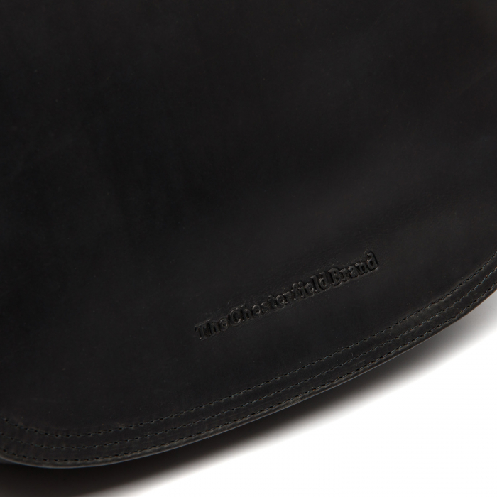 Geanta de umar, din piele naturala, The Chesterfield Brand, Everglades, Negru [2]
