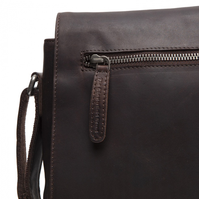 Geanta de umar, din piele naturala, The Chesterfield Brand, Rubio, Maro inchis [4]