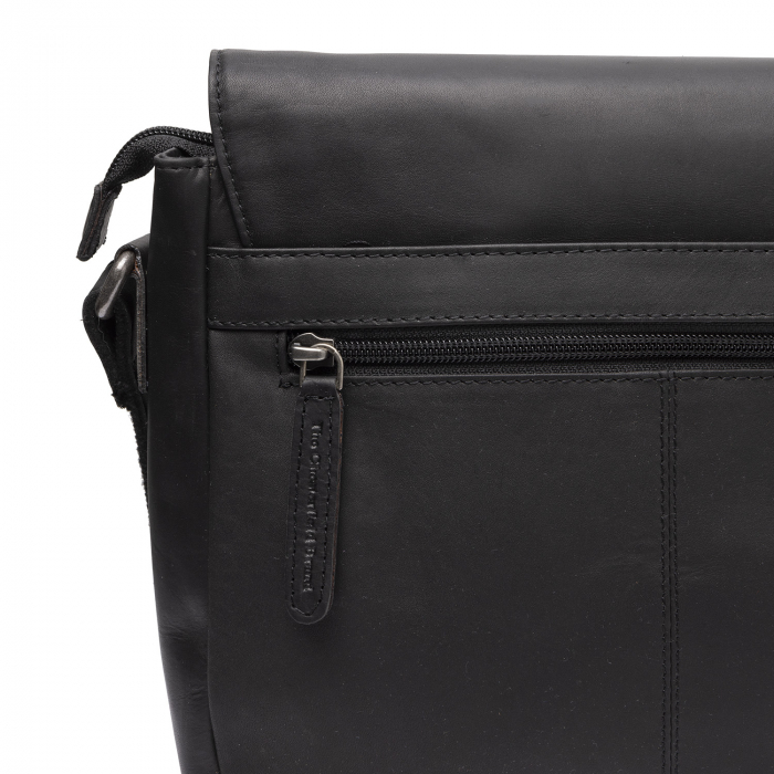 Geanta de umar, din piele naturala, The Chesterfield Brand, Rubio, Negru [4]