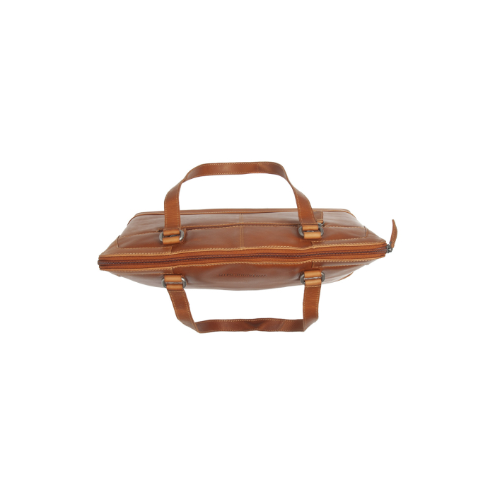 Geanta de umar Elvar din piele naturala, The Chesterfield Brand - Maro coniac [2]