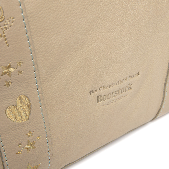 Geanta de umar Heatherly din piele naturala, The Chesterfield Brand - Verde oceanic [5]