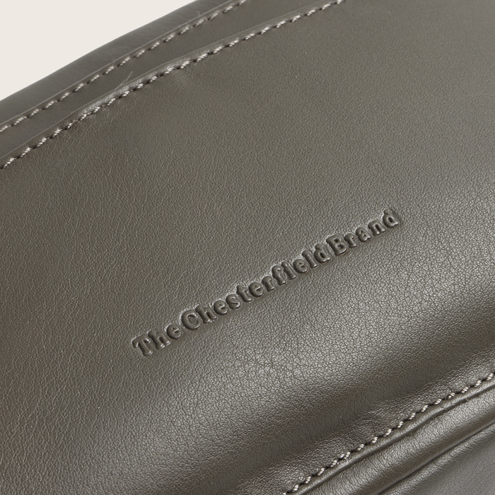 Geanta de umar Liora din piele naturala, The Chesterfield Brand - Gri inchis [10]