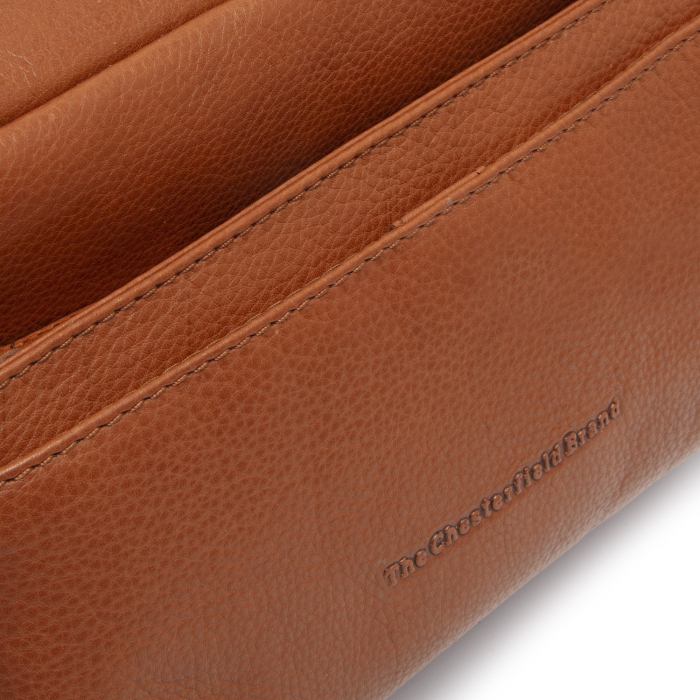 Geanta de umar Liora din piele naturala, The Chesterfield Brand - Sky blu [7]