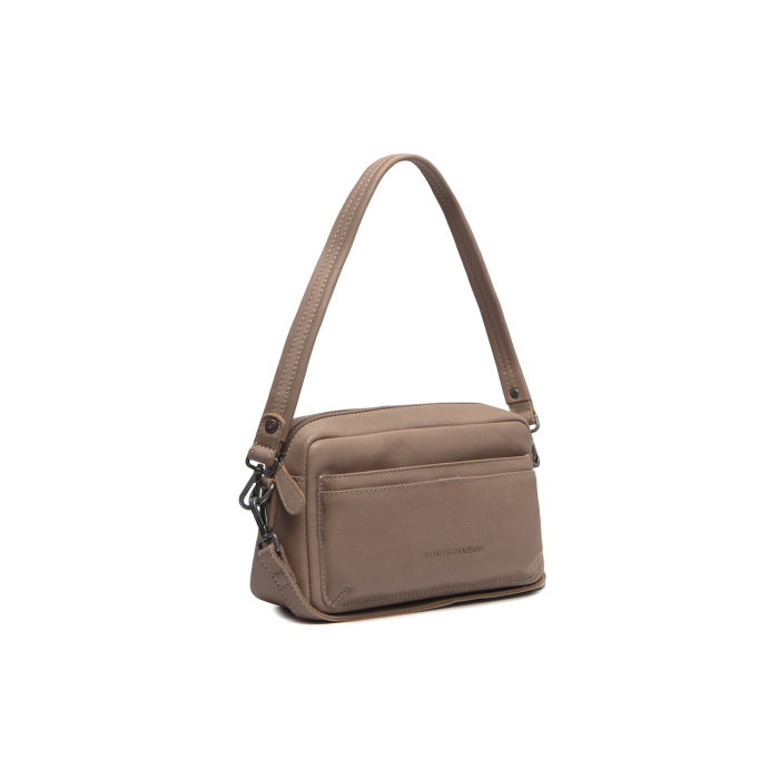 Geanta de umar Liora din piele naturala, The Chesterfield Brand - Taupe [8]