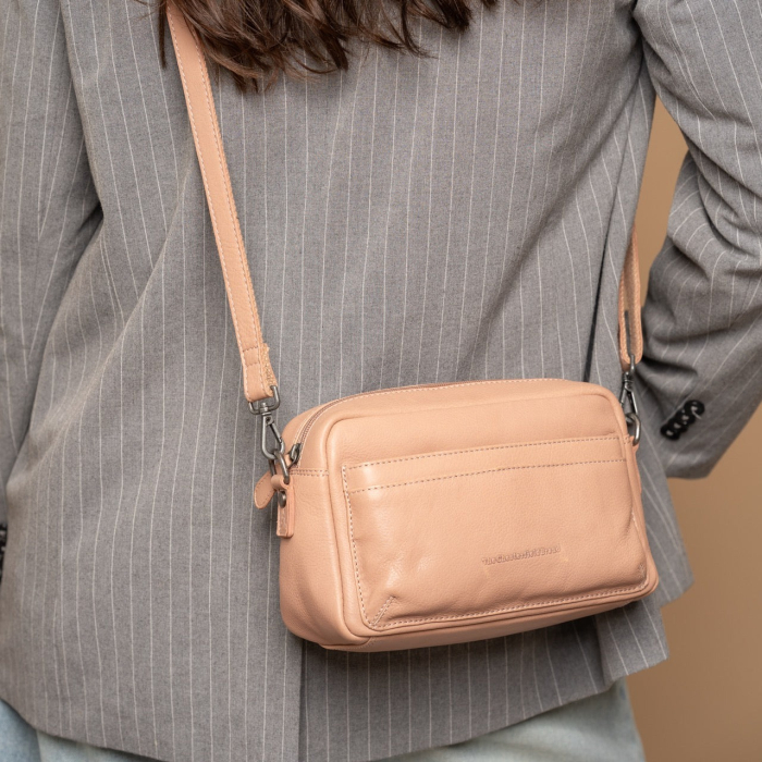 Geanta de umar Liora din piele naturala, The Chesterfield Brand - Sky blu [12]