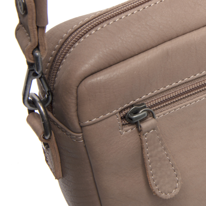 Geanta de umar Liora din piele naturala, The Chesterfield Brand - Taupe [6]