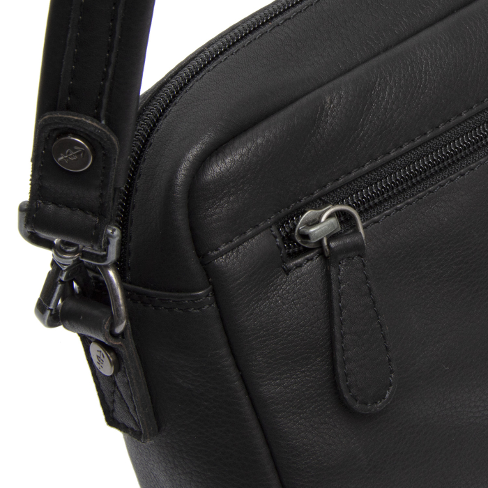 Geanta de umar Liora din piele naturala, The Chesterfield Brand - Negru [6]