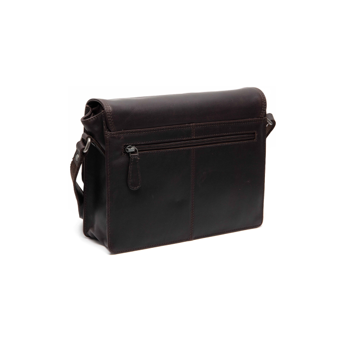 Geanta de umar Lunor din piele naturala, The Chesterfield Brand - Maro inchis [6]