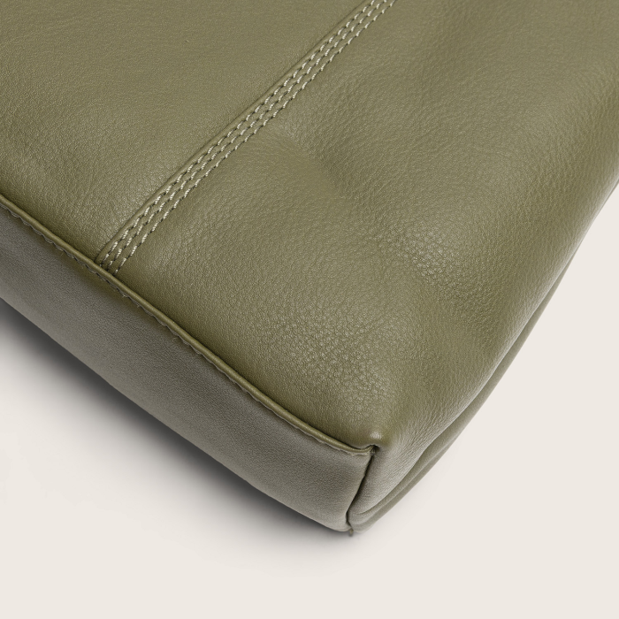 Geanta de umar Marvos din piele naturala, The Chesterfield Brand - Verde olive [9]