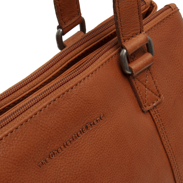 Geanta de umar Marvos din piele naturala, The Chesterfield Brand - Maro coniac [5]