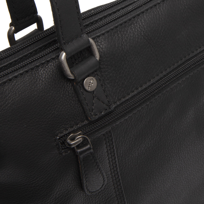 Geanta de umar Marvos din piele naturala, The Chesterfield Brand - Negru [5]