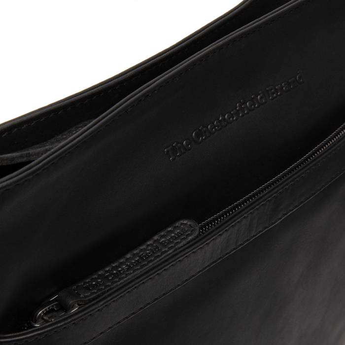 Geanta de umar Mirea din piele naturala, The Chesterfield Brand - Negru [4]