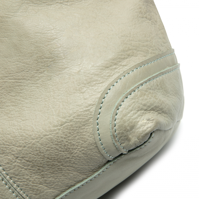 Geanta de umar, piele naturala, The Chesterfield Brand, Lucy, Verde marin [5]