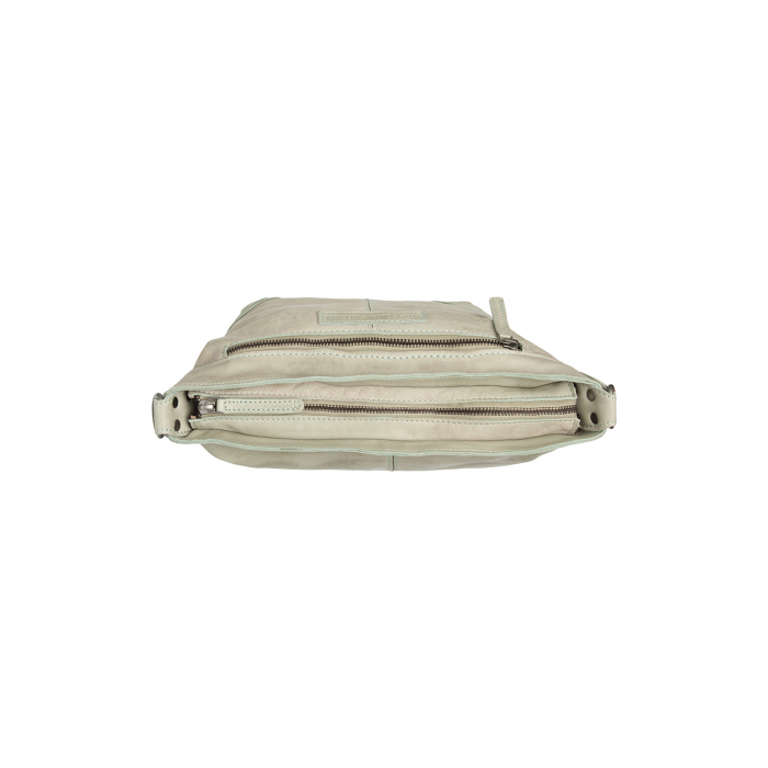 Geanta de umar, piele naturala, The Chesterfield Brand, Lucy, Verde marin [2]