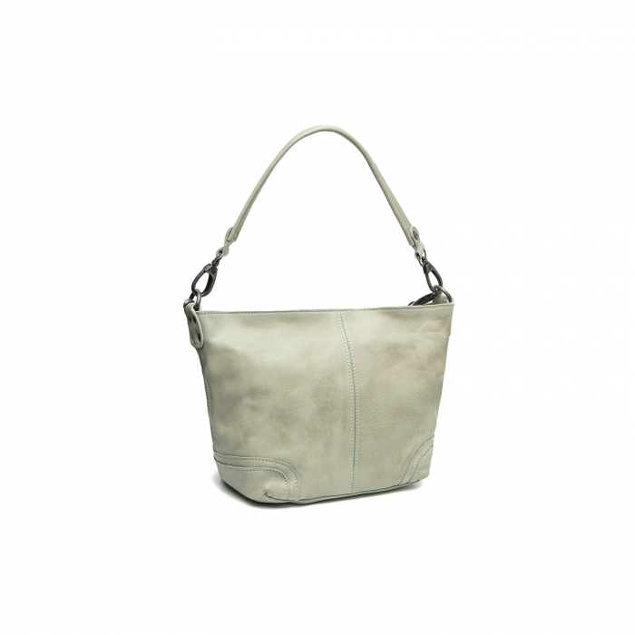 Geanta de umar, piele naturala, The Chesterfield Brand, Lucy, Verde marin [6]