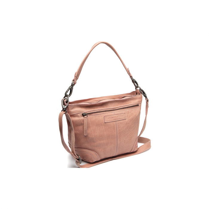 Geanta de umar, piele naturala, The Chesterfield Brand, Lucy, Roz pudra [1]