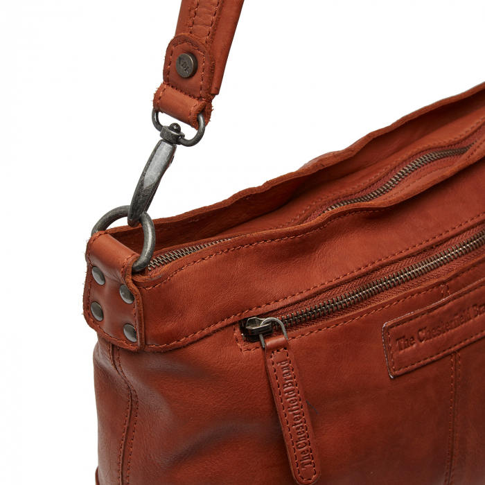 Geanta de umar, piele naturala, The Chesterfield Brand, Lucy, Maro coniac [4]