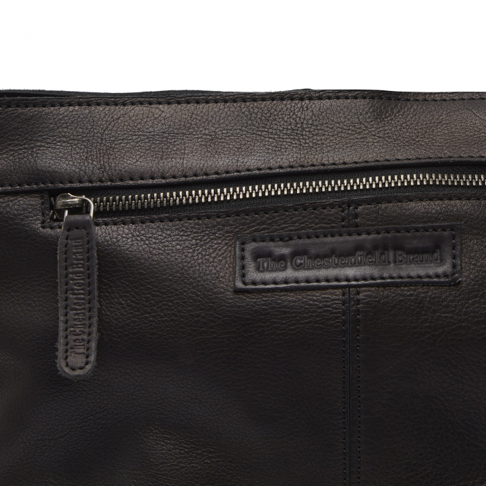 Geanta de umar, piele naturala, The Chesterfield Brand, Lucy, Negru [2]
