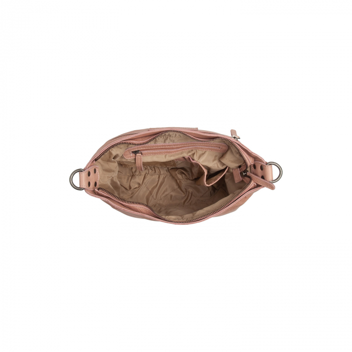 Geanta de umar, piele naturala, The Chesterfield Brand, Lucy, Roz pudra [2]