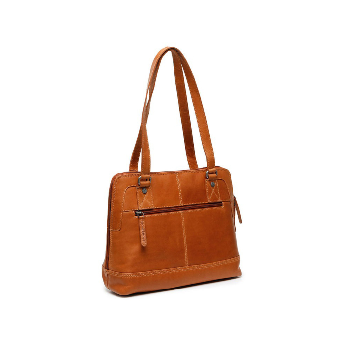 Geanta de umar Seron din piele naturala, The Chesterfield Brand - Maro coniac [6]