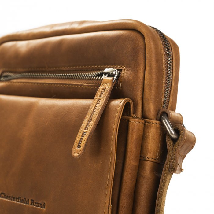 Geanta de umar The Chesterfield Brand, Blair, din piele moale, Maro coniac [5]