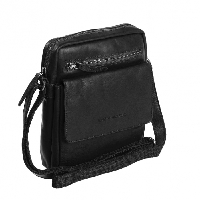 Geanta de umar The Chesterfield Brand, Blair, din piele moale, Negru [2]