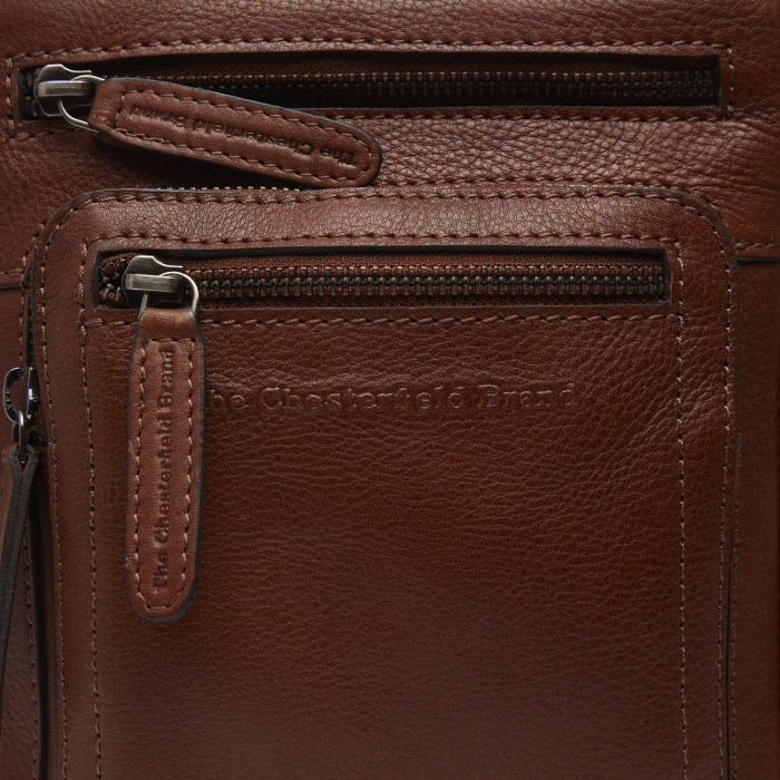 Geanta de umar The Chesterfield Brand, din piele naturala, Ancona, Maro coniac [3]
